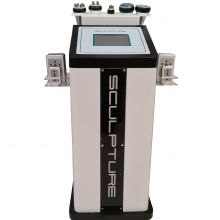 دستگاه لاغری ترو اسکالپ ایستاده 6 هندپیس به همراه پد لیپو لیز